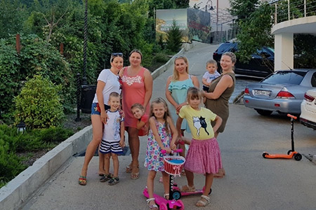 Семейный отдых на вилле в Алуште